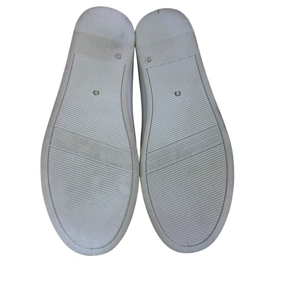 Gold Toe Beige Tan Eyelet Cutout Slip On Comfort Cushioned Platform Shoes Size 9 - Picture 5 of 7